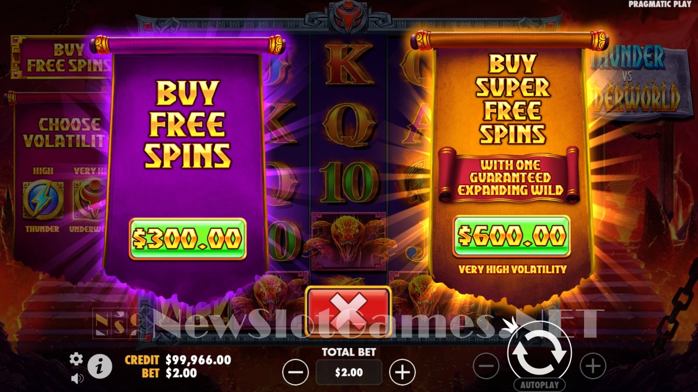 Thunder vs Underworld Slot Slot Image in Demo - pic. 7