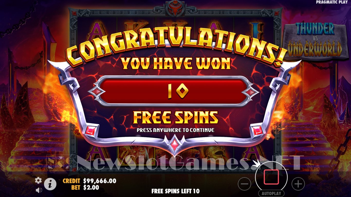 Thunder vs Underworld Slot Slot Image in Demo - pic. 8