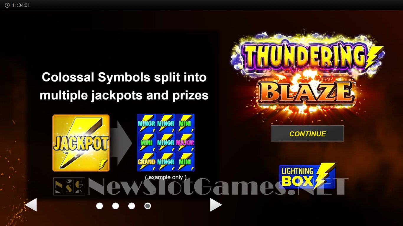 Thundering Blaze Slot Demo Image