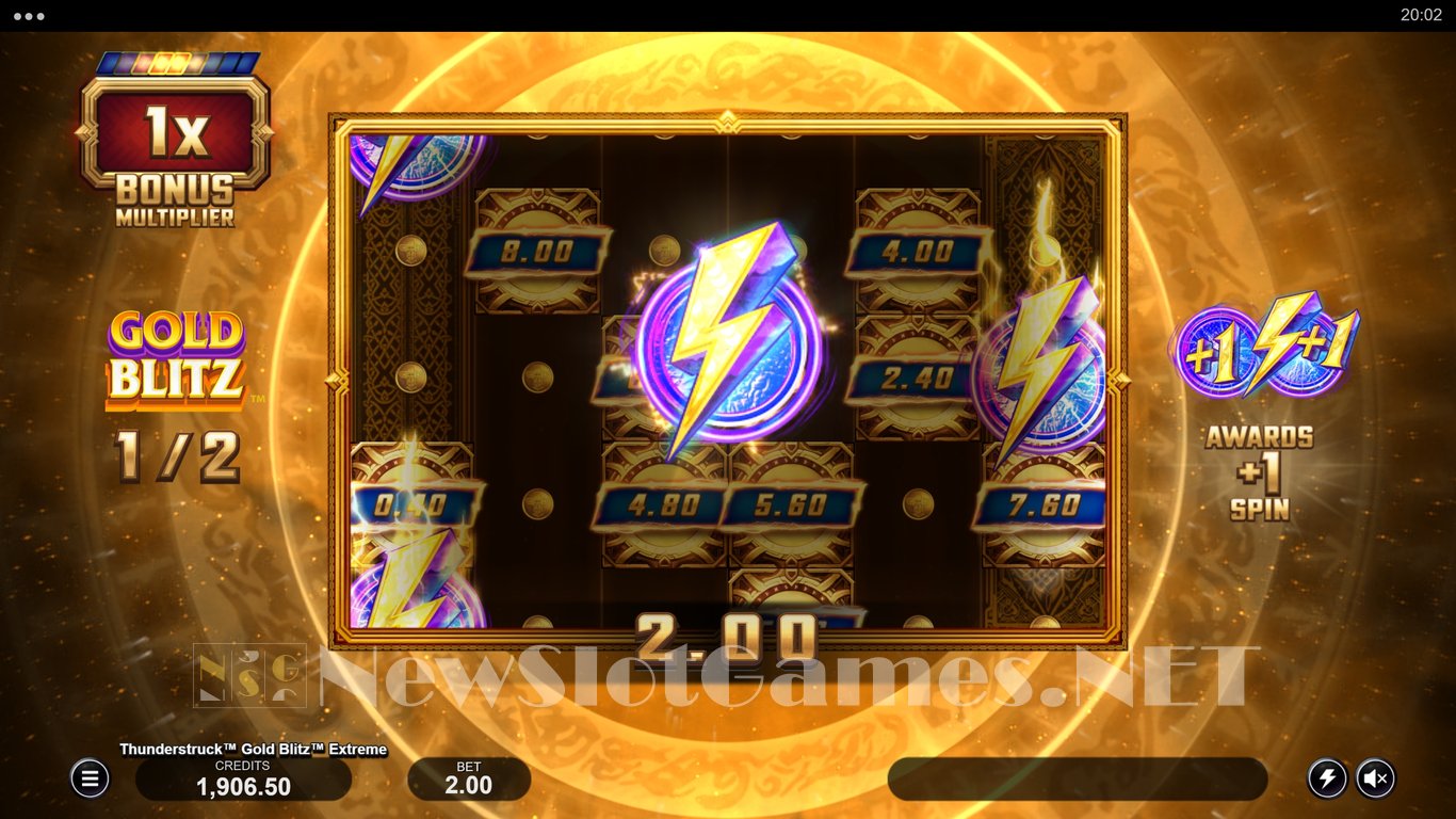Thunderstruck Gold Blitz Extreme Slot Slot Image in Demo - pic. 10