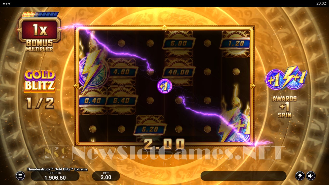 Thunderstruck Gold Blitz Extreme Slot Slot Image in Demo - pic. 11
