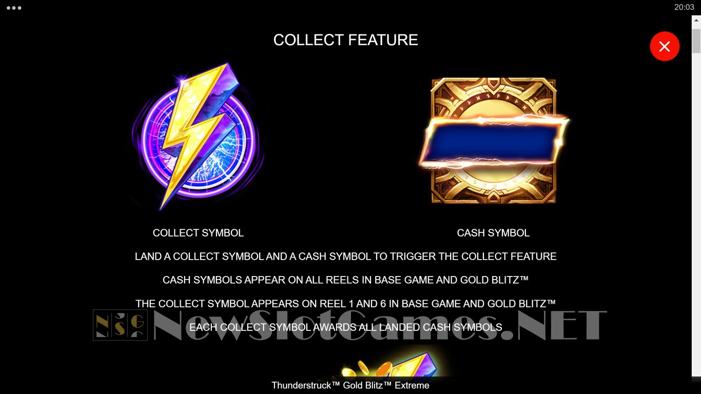 Thunderstruck Gold Blitz Extreme Slot Slot Image in Demo - pic. 14