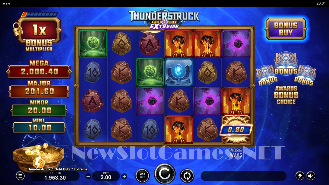 Thunderstruck Gold Blitz Extreme Slot Slot Image in Demo - pic. 2