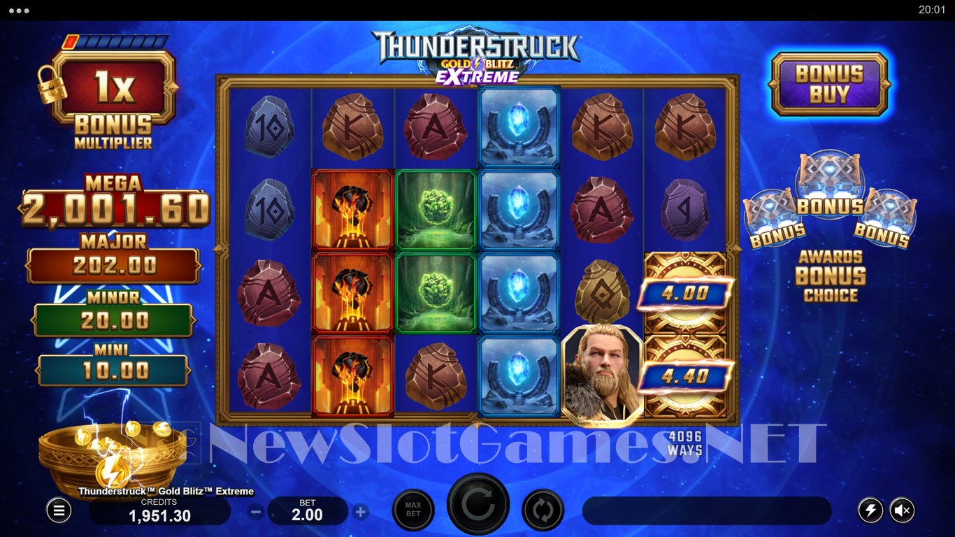 Thunderstruck Gold Blitz Extreme Slot Slot Image in Demo - pic. 3