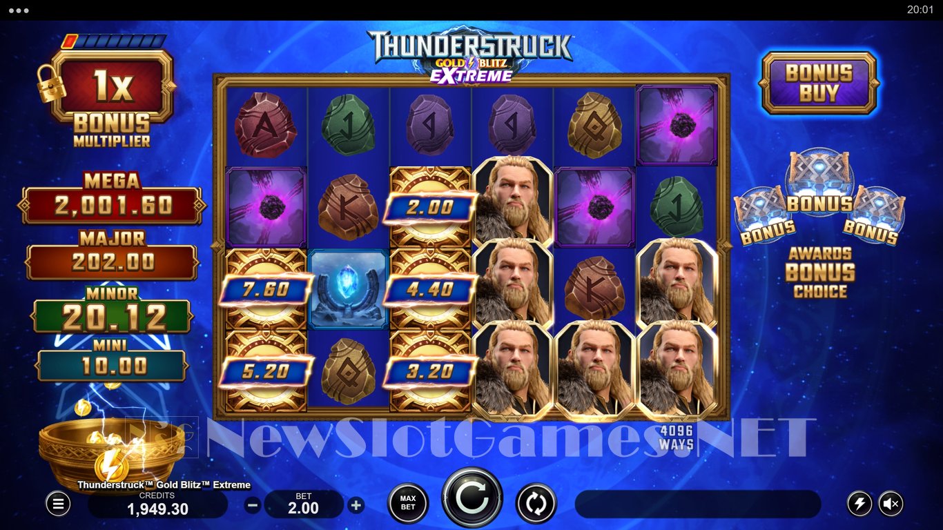 Thunderstruck Gold Blitz Extreme Slot Slot Image in Demo - pic. 4