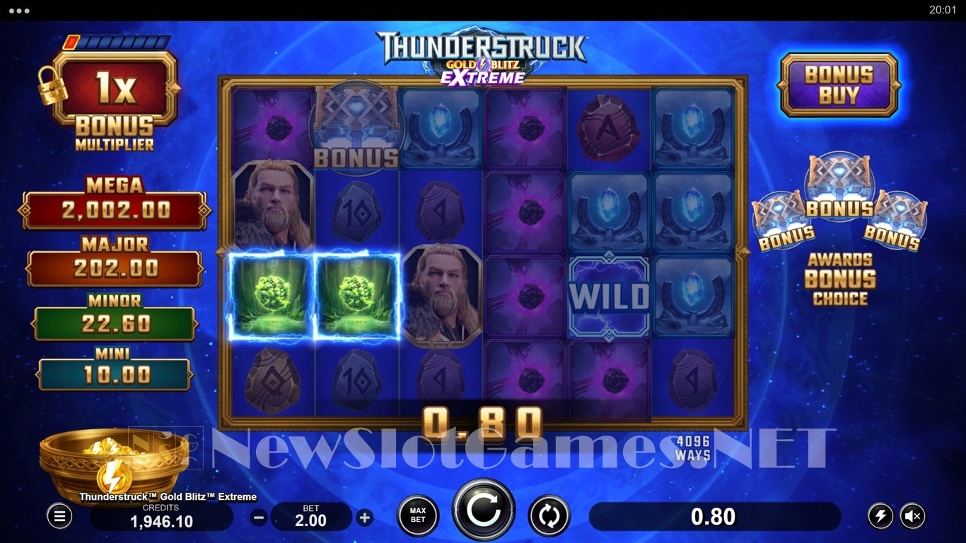 Thunderstruck Gold Blitz Extreme Slot Slot Image in Demo - pic. 5