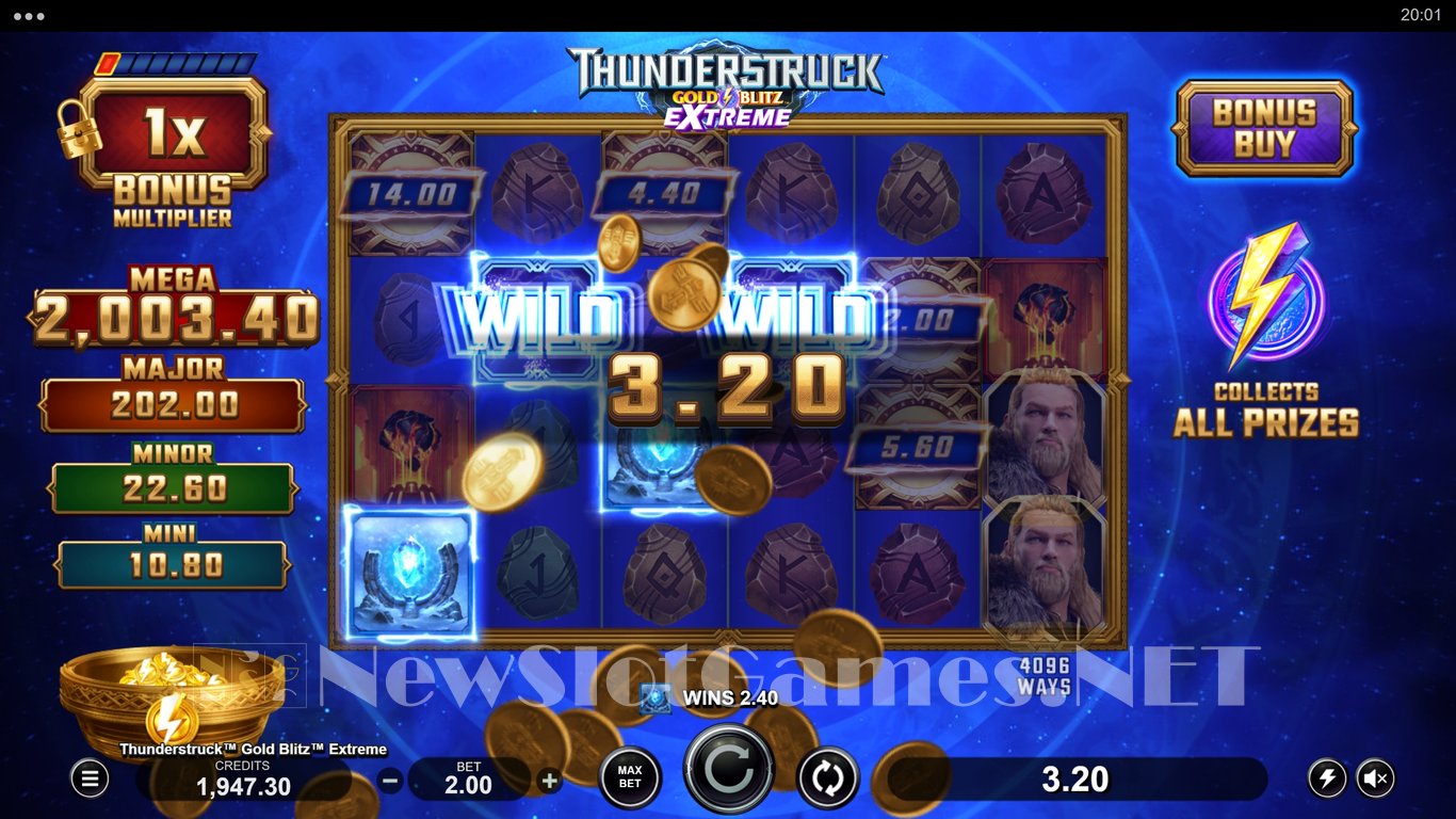 Thunderstruck Gold Blitz Extreme Slot Slot Image in Demo - pic. 6