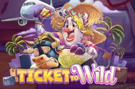 Ticket To Wild Slot Logo