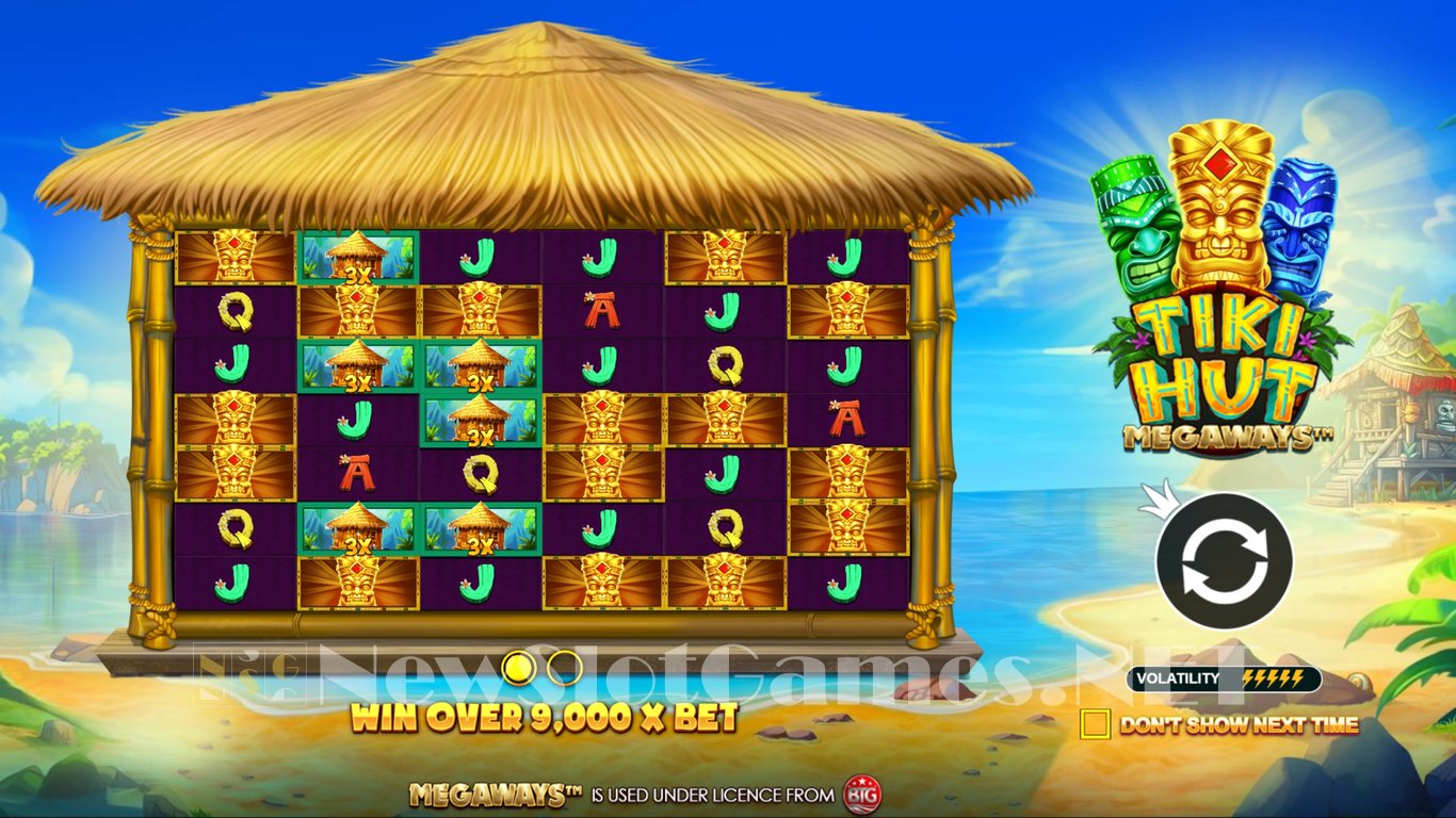 Tiki Hut Megaways Slot Demo Image