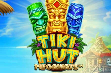 Tiki Hut Megaways Slot Logo