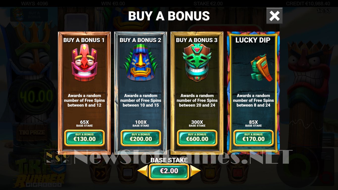 Tiki Runner GigaBlox Slot Slot Image in Demo - pic. 6