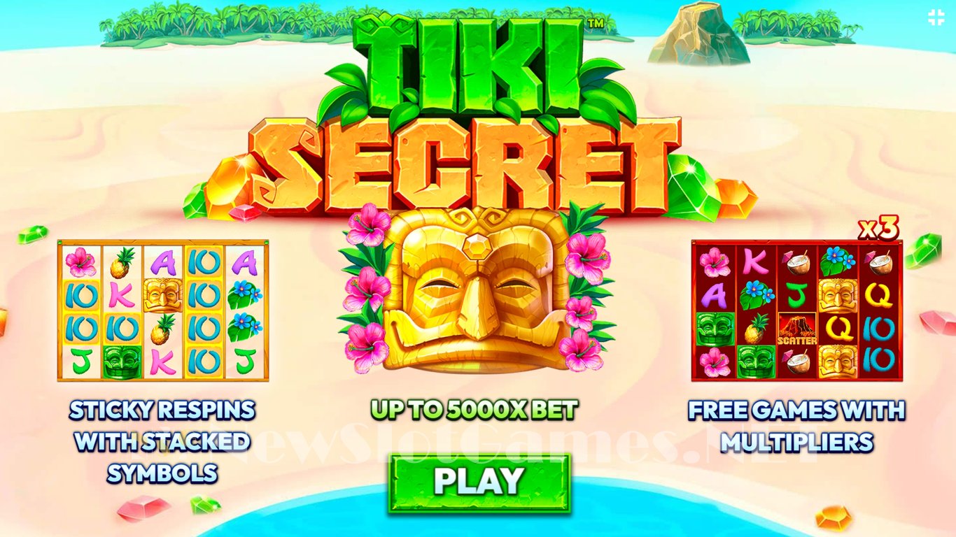 Tiki Secret Slot Demo Image