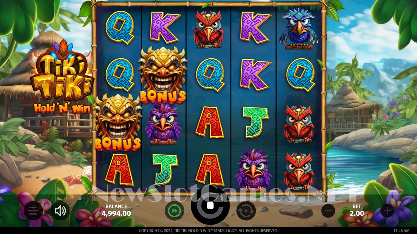 Tiki Tiki Hold ‘n Win Slot Slot Image in Demo - pic. 2