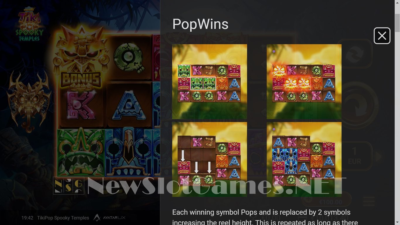 TikiPop Spooky Temples Slot Slot Image in Demo - pic. 10