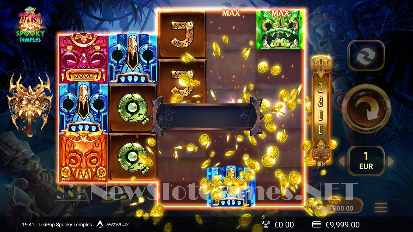 TikiPop Spooky Temples Slot Slot Image in Demo - pic. 2
