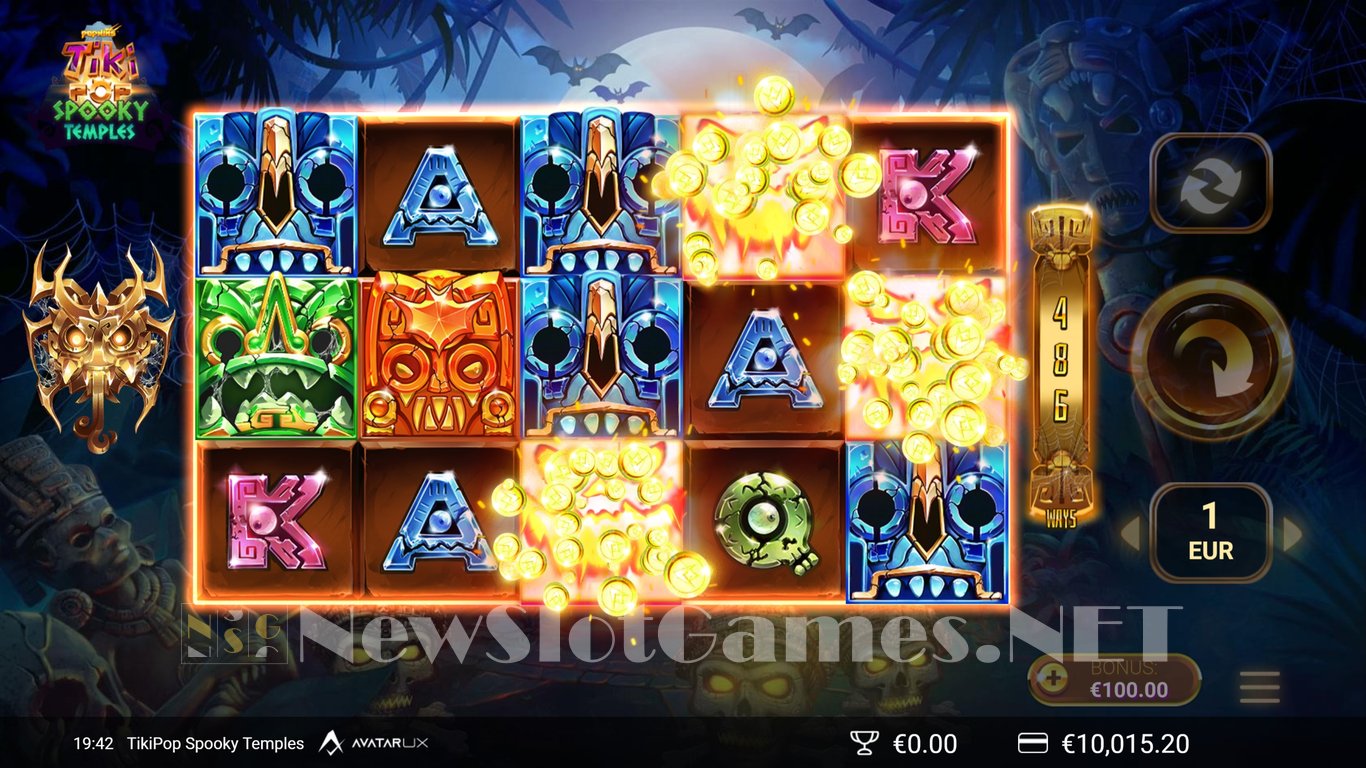 TikiPop Spooky Temples Slot Slot Image in Demo - pic. 5
