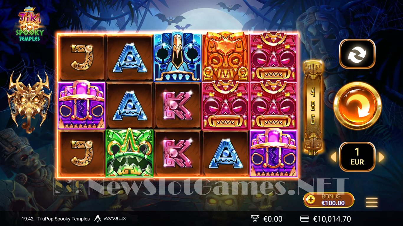 TikiPop Spooky Temples Slot Slot Image in Demo - pic. 6