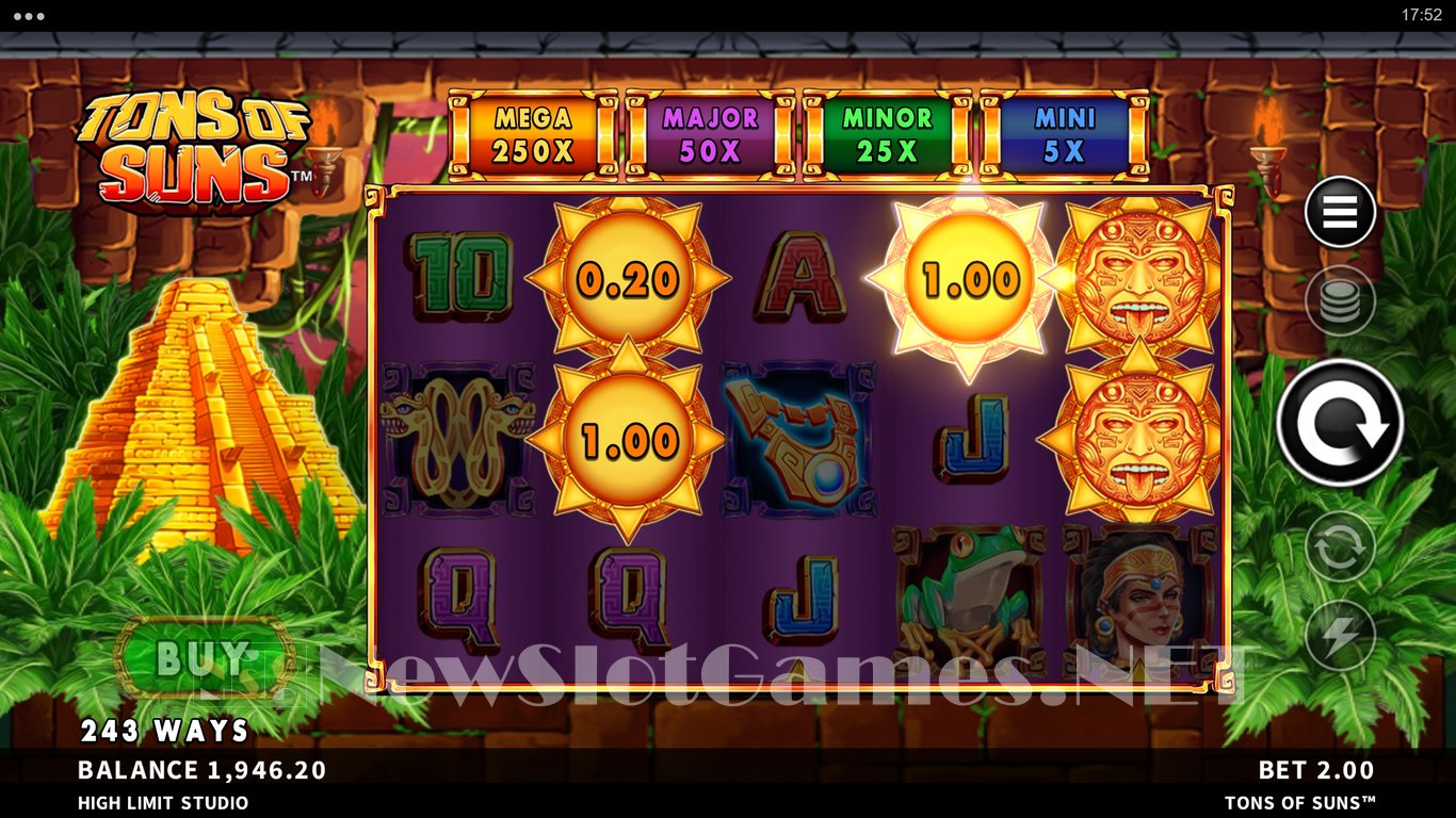 Tons of Suns Slot Slot Image in Demo - pic. 3