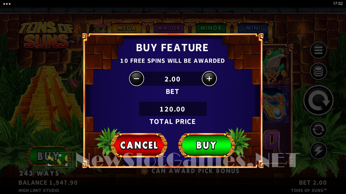 Tons of Suns Slot Slot Image in Demo - pic. 5