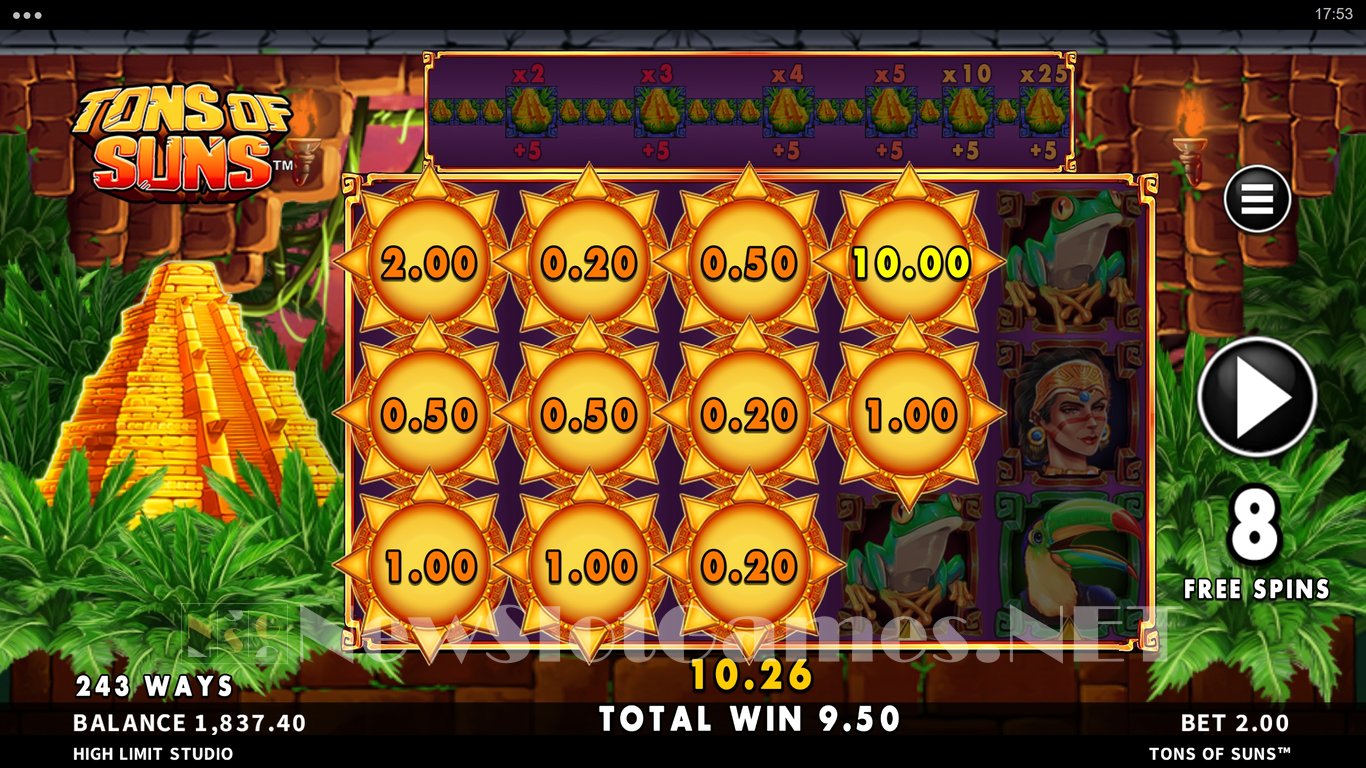 Tons of Suns Slot Slot Image in Demo - pic. 8