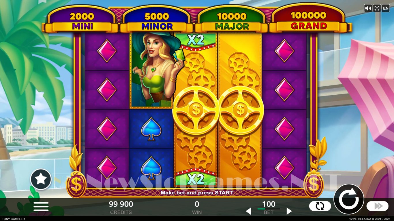 Tony Gambler Slot Demo Image