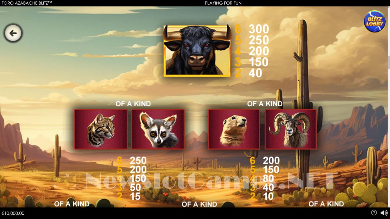 Toro Azabache Blitz Slot Slot Image in Demo - pic. 7