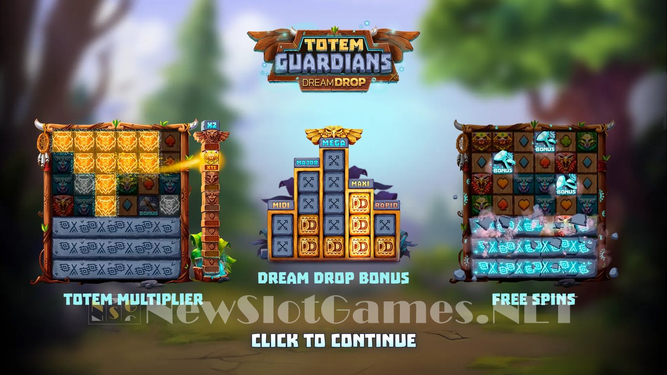 Totem Guardians Dream Drop Slot Demo Image