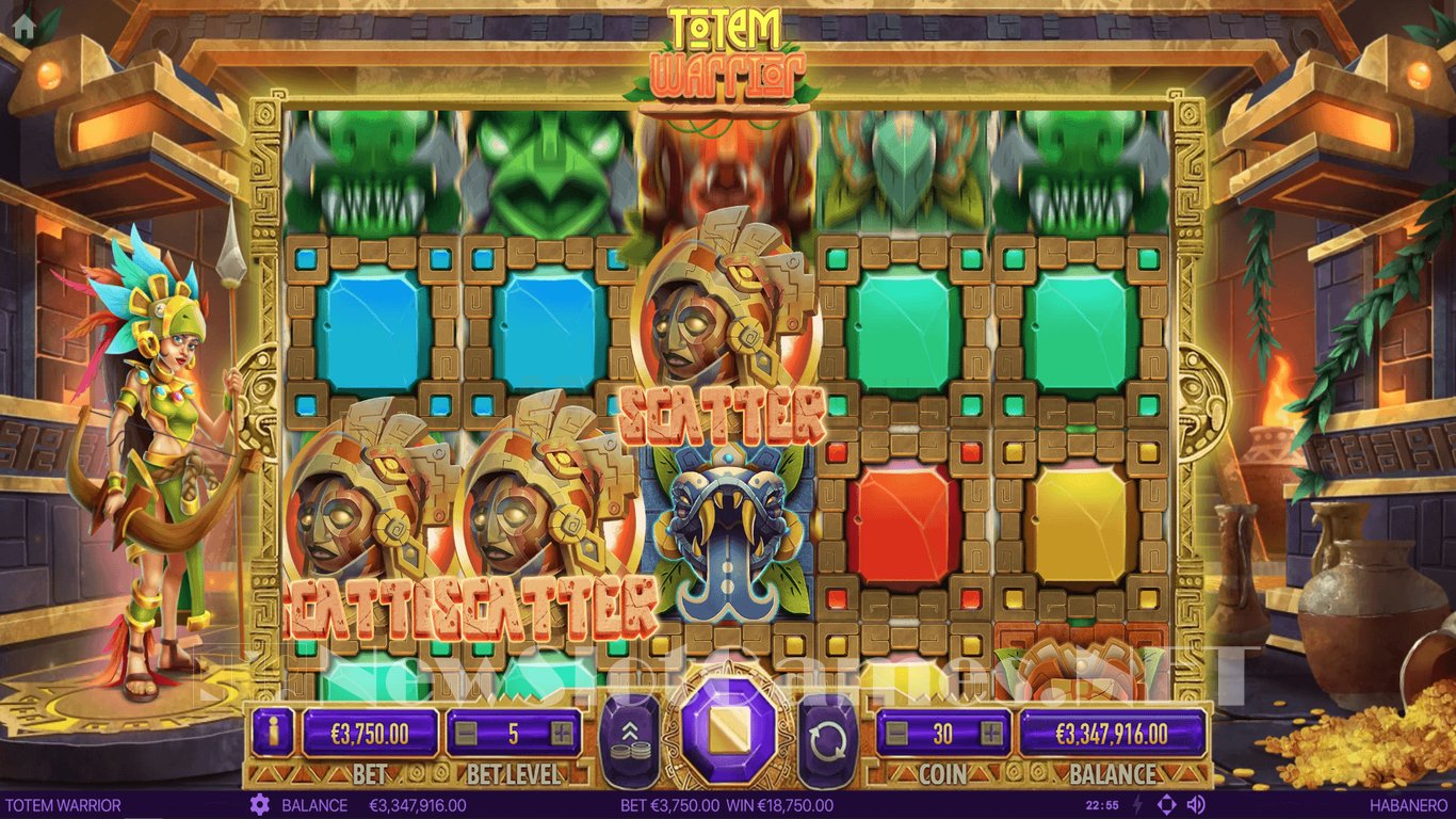 Totem Warrior Slot Slot Image in Demo - pic. 11