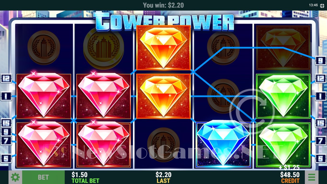 Tower Power Slot Demo Image
