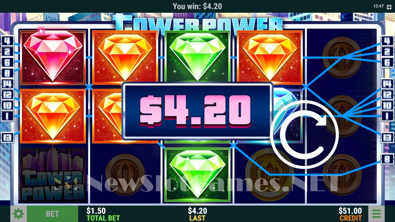 Tower Power Slot Slot Image in Demo - pic. 5