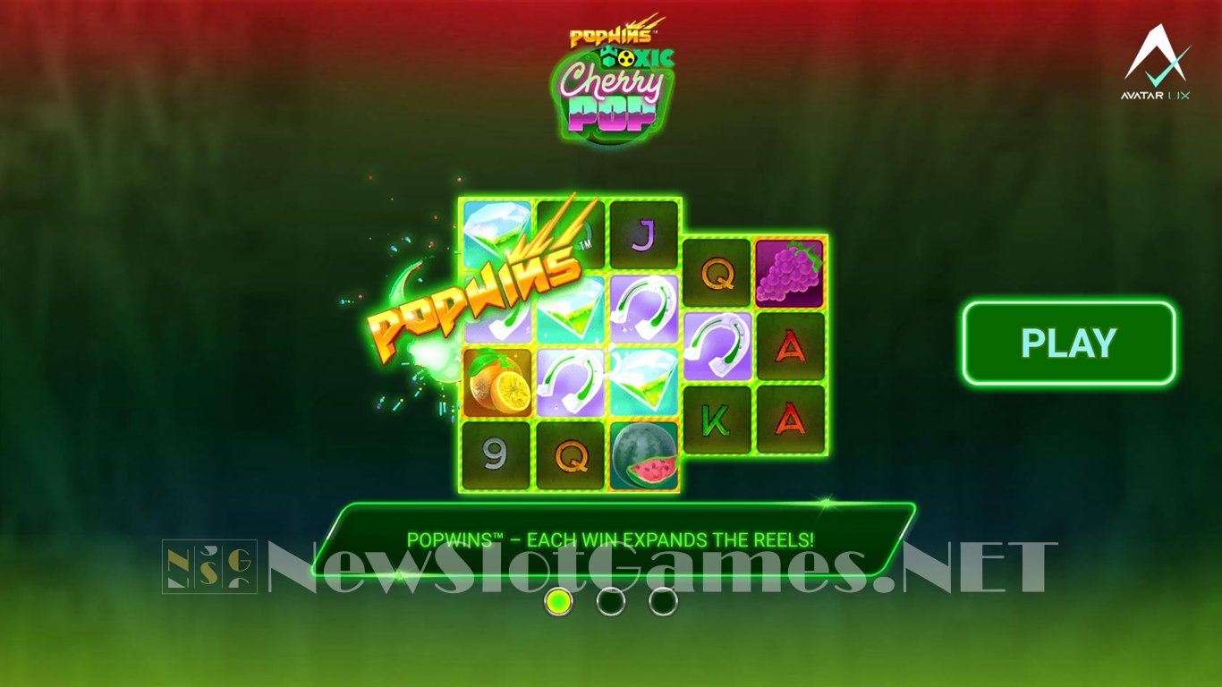 Toxic CherryPop Slot Demo Image