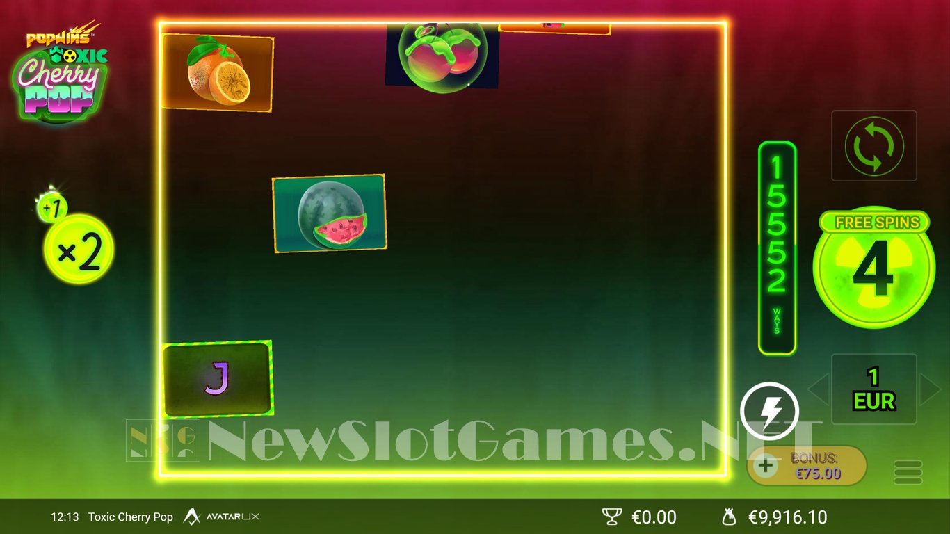 Toxic CherryPop Slot Slot Image in Demo - pic. 10