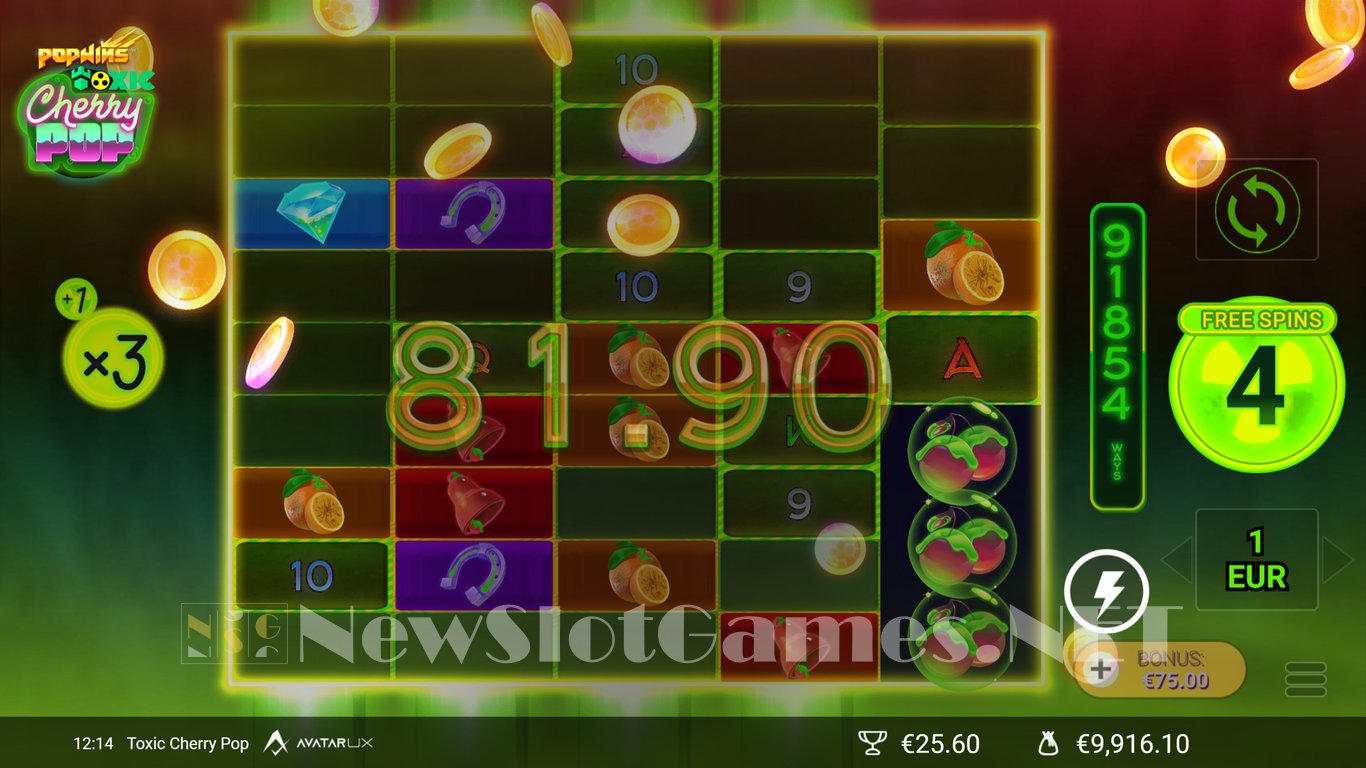 Toxic CherryPop Slot Slot Image in Demo - pic. 14