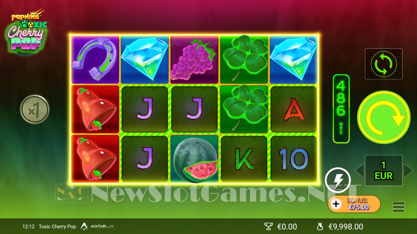 Toxic CherryPop Slot Slot Image in Demo - pic. 3