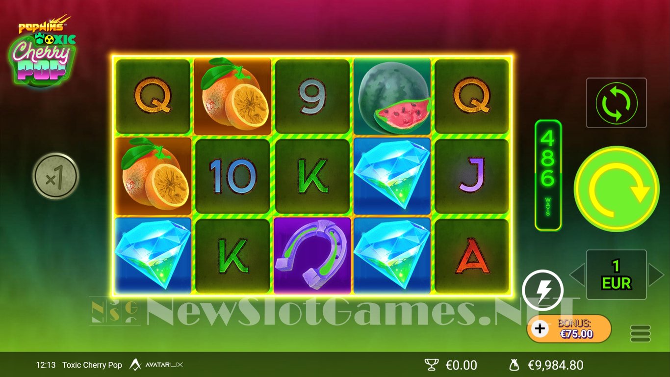 Toxic CherryPop Slot Slot Image in Demo - pic. 5