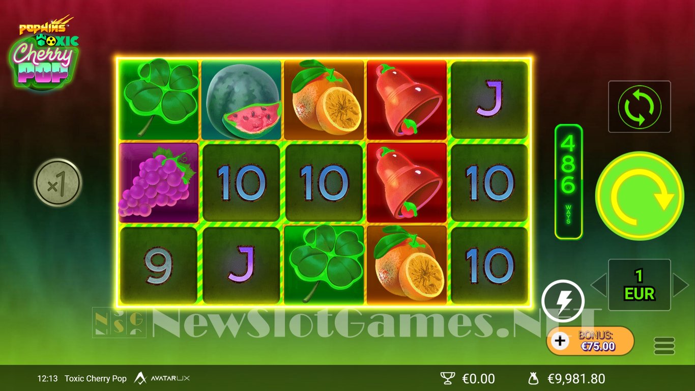 Toxic CherryPop Slot Slot Image in Demo - pic. 6