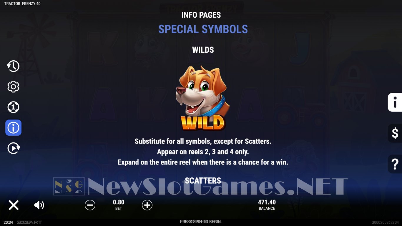 Tractor Frenzy 40 Slot Slot Image in Demo - pic. 10