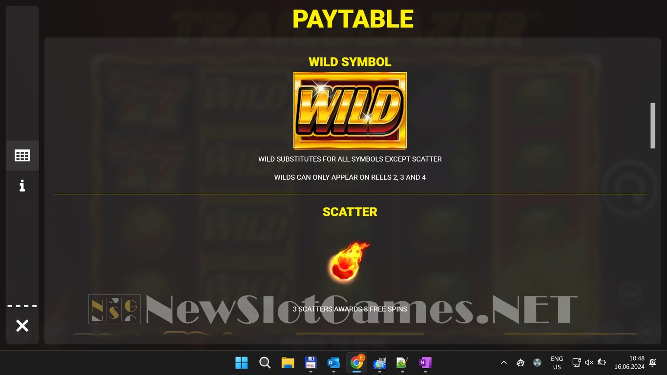 Trailblazer Slot Slot Image in Demo - pic. 8