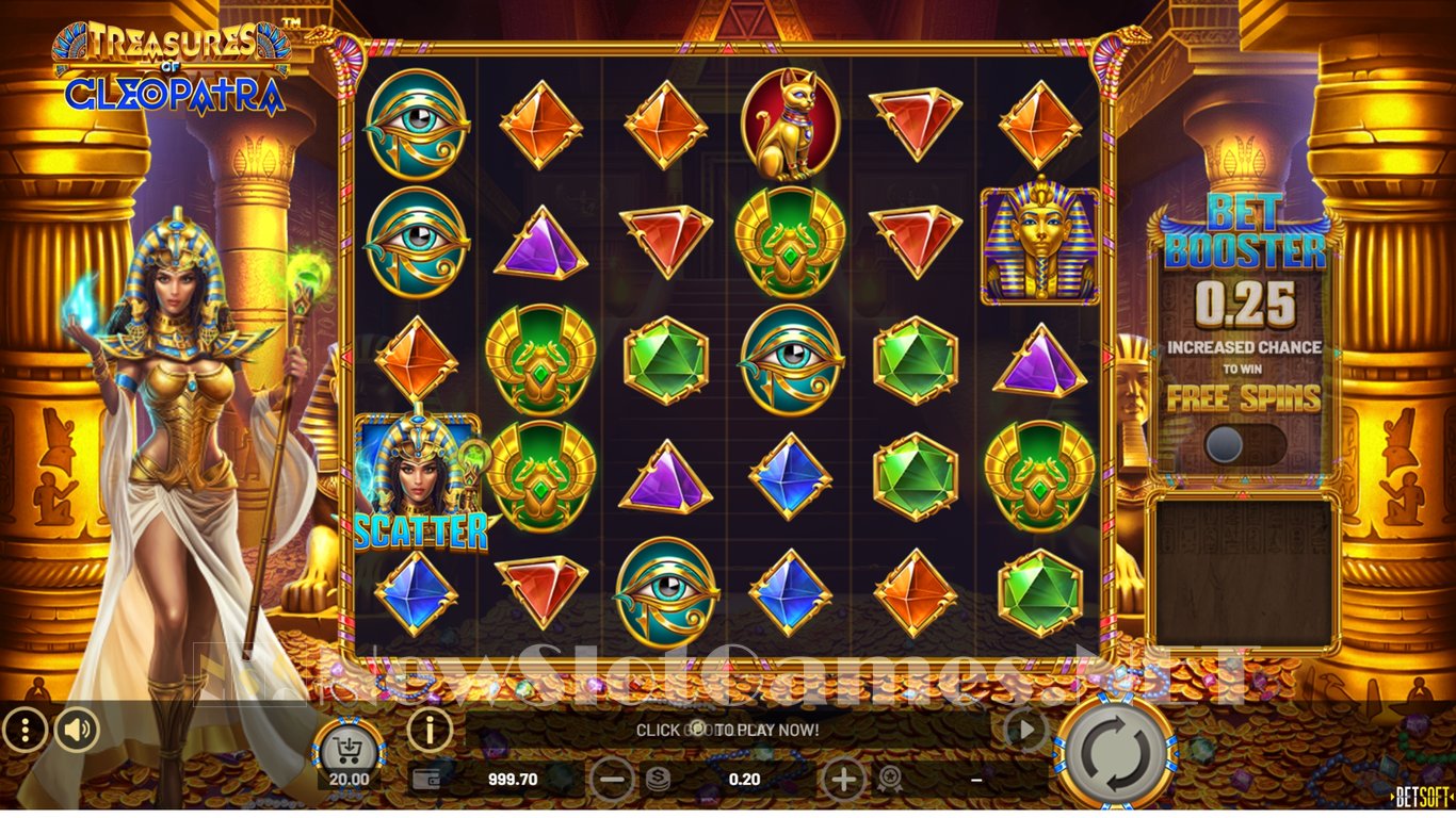 Treasures of Cleopatra Slot Slot Image in Demo - pic. 2