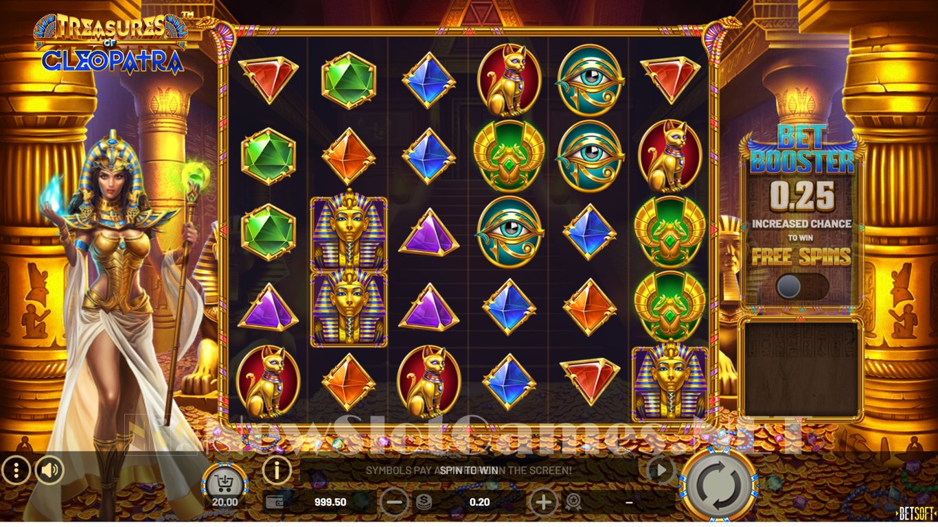 Treasures of Cleopatra Slot Slot Image in Demo - pic. 3
