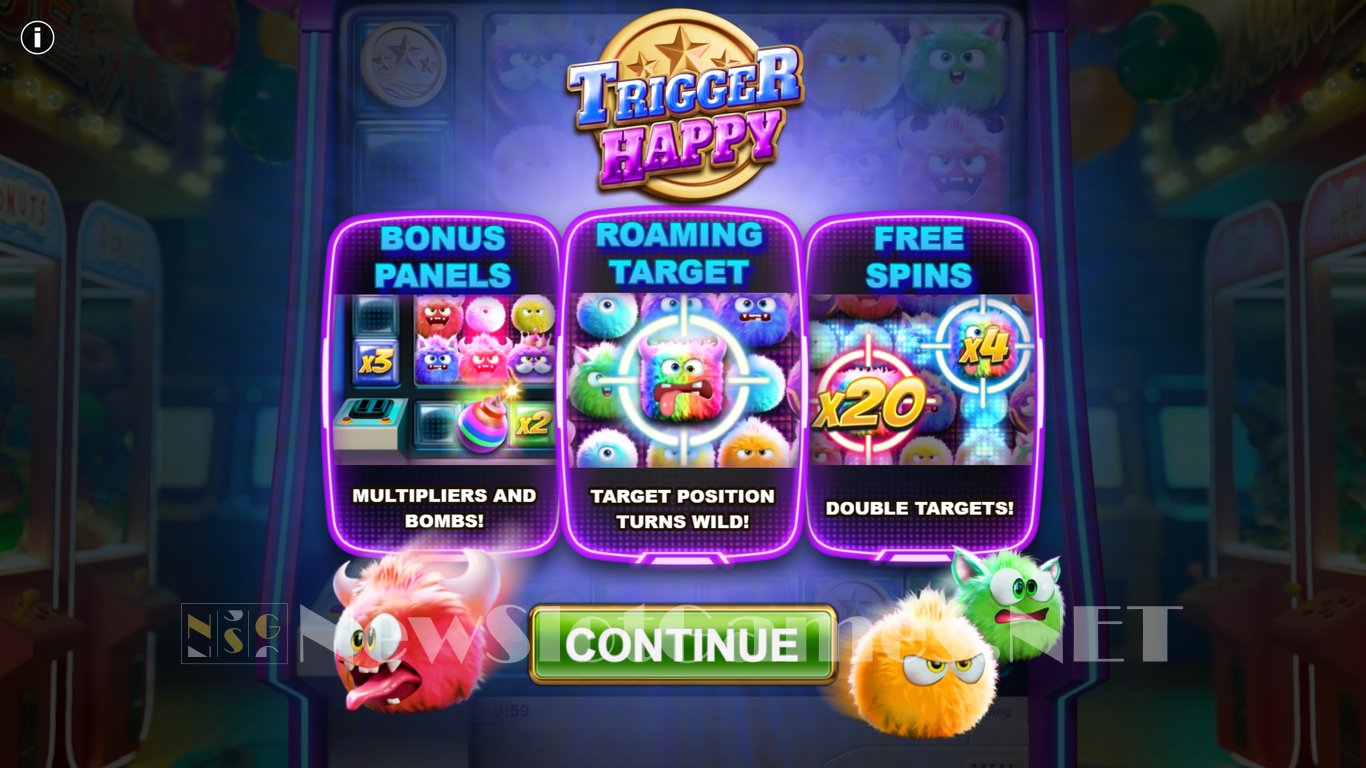 Trigger Happy Slot Demo Image