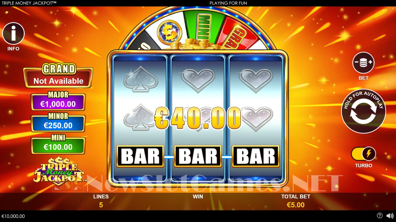 Triple Money Jackpot Slot Slot Image in Demo - pic. 5