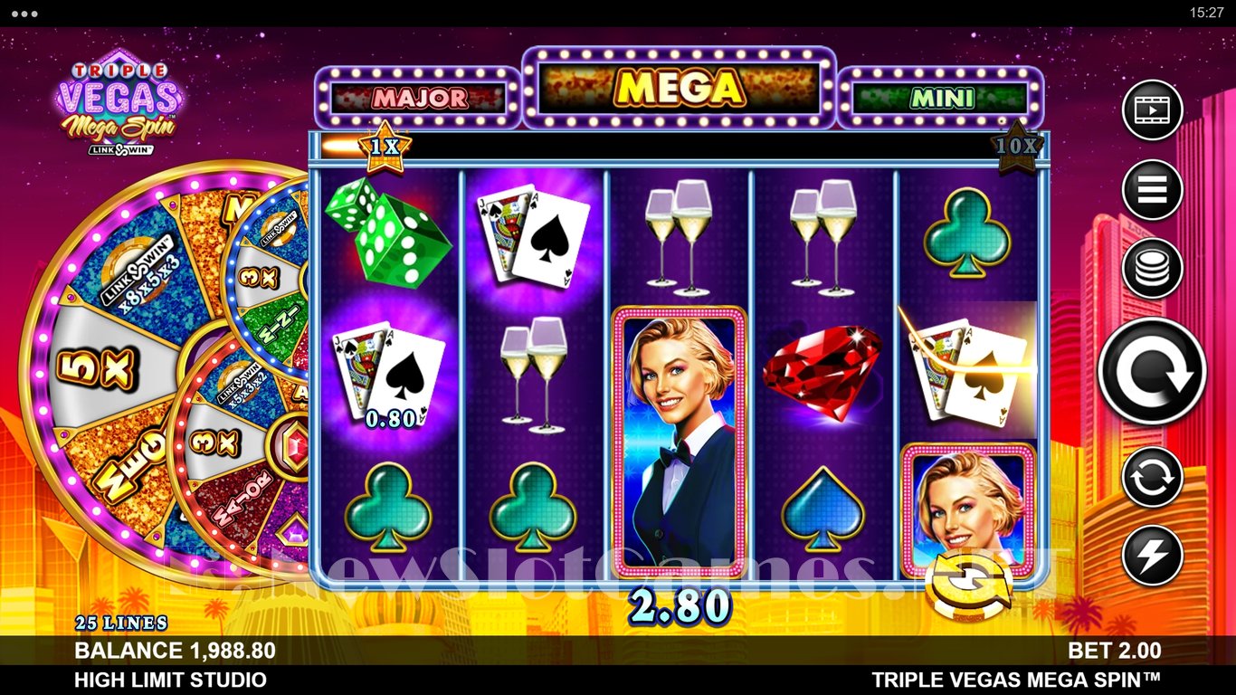 Triple Vegas Mega Spin Slot Slot Image in Demo - pic. 6
