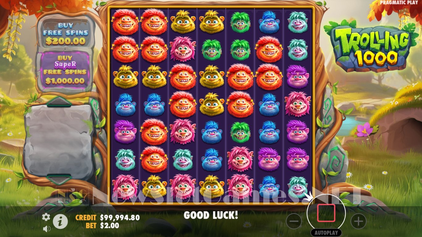 Trolling 1000 Slot Slot Image in Demo - pic. 3