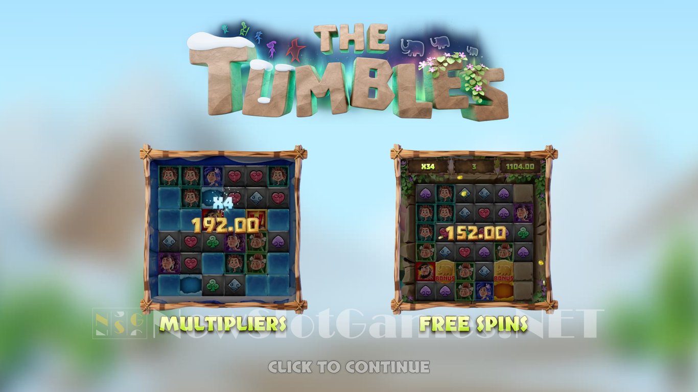 The Tumbles Slot Demo Image