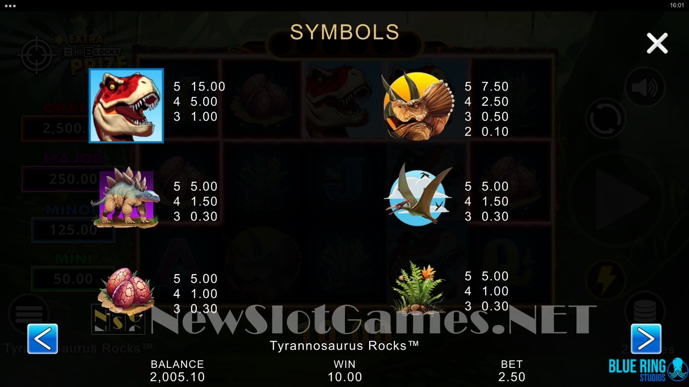 Tyrannosaurus Rocks Slot Slot Image in Demo - pic. 6
