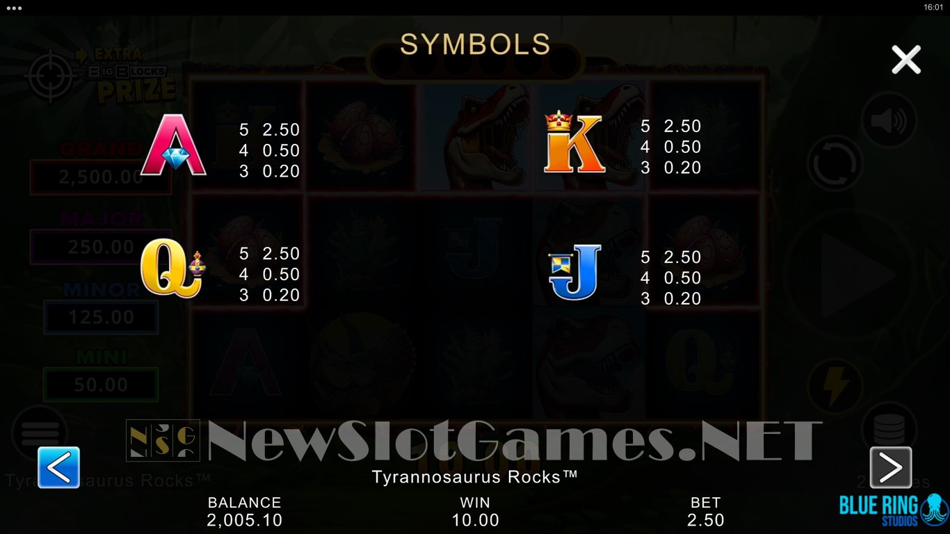 Tyrannosaurus Rocks Slot Slot Image in Demo - pic. 7