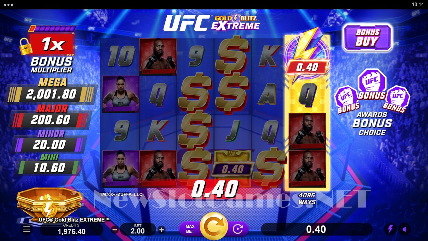UFC Gold Blitz Extreme Slot Slot Image in Demo - pic. 5