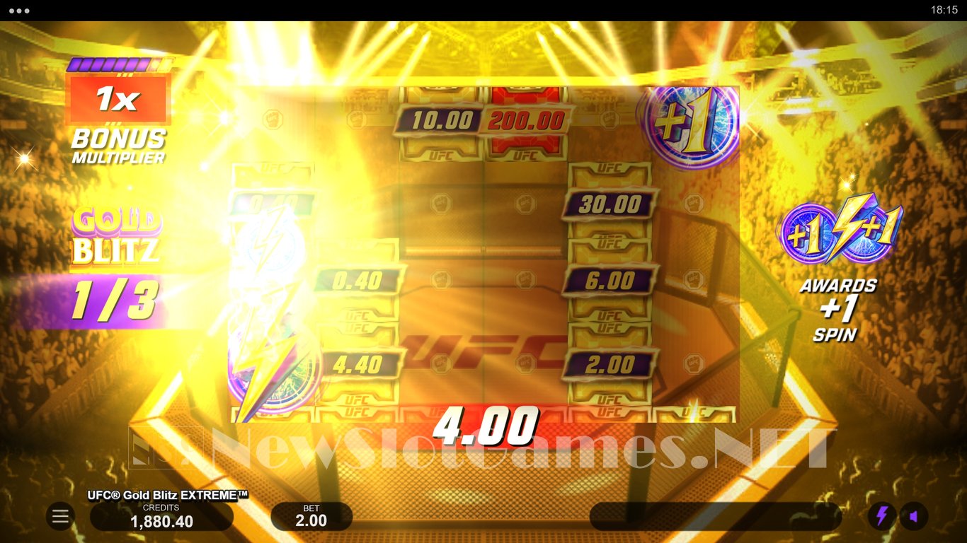 UFC Gold Blitz Extreme Slot Slot Image in Demo - pic. 9