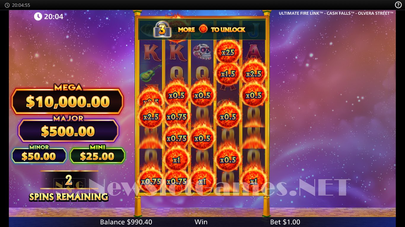Ultimate Fire Link Cash Falls Olvera Street Slot Slot Image in Demo - pic. 6